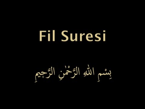 FİL SURESİ EZBERLE (HER AYET ON TEKRAR)