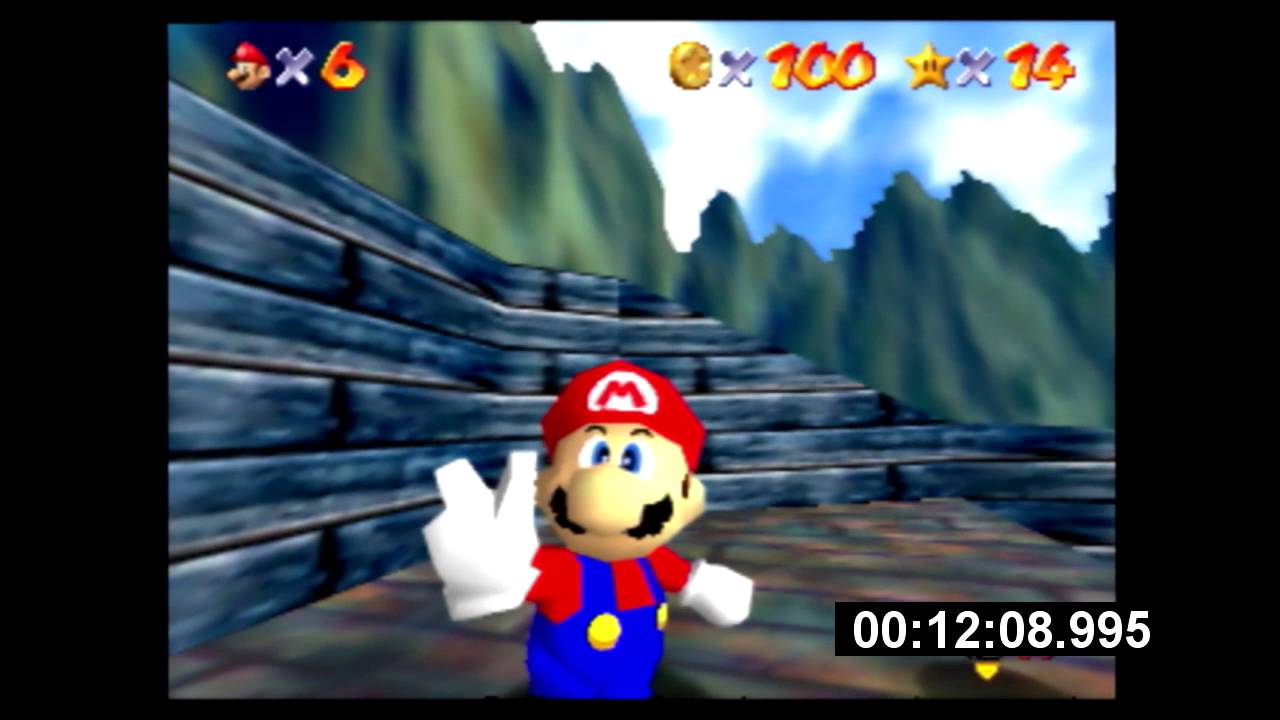 Super Mario 64 120 Star Speedrun in 