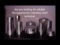 Our Stainless Steel Fire Containers: The Complete Lineup | | Sizes, Models & Options