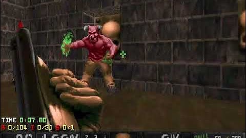 Plutonia Revisited Community Project - map 04 "Emerald Pools" UV-Max