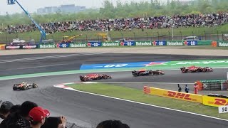 The gap Verstappen had on the rest of the field during the Chinese Sprint F1