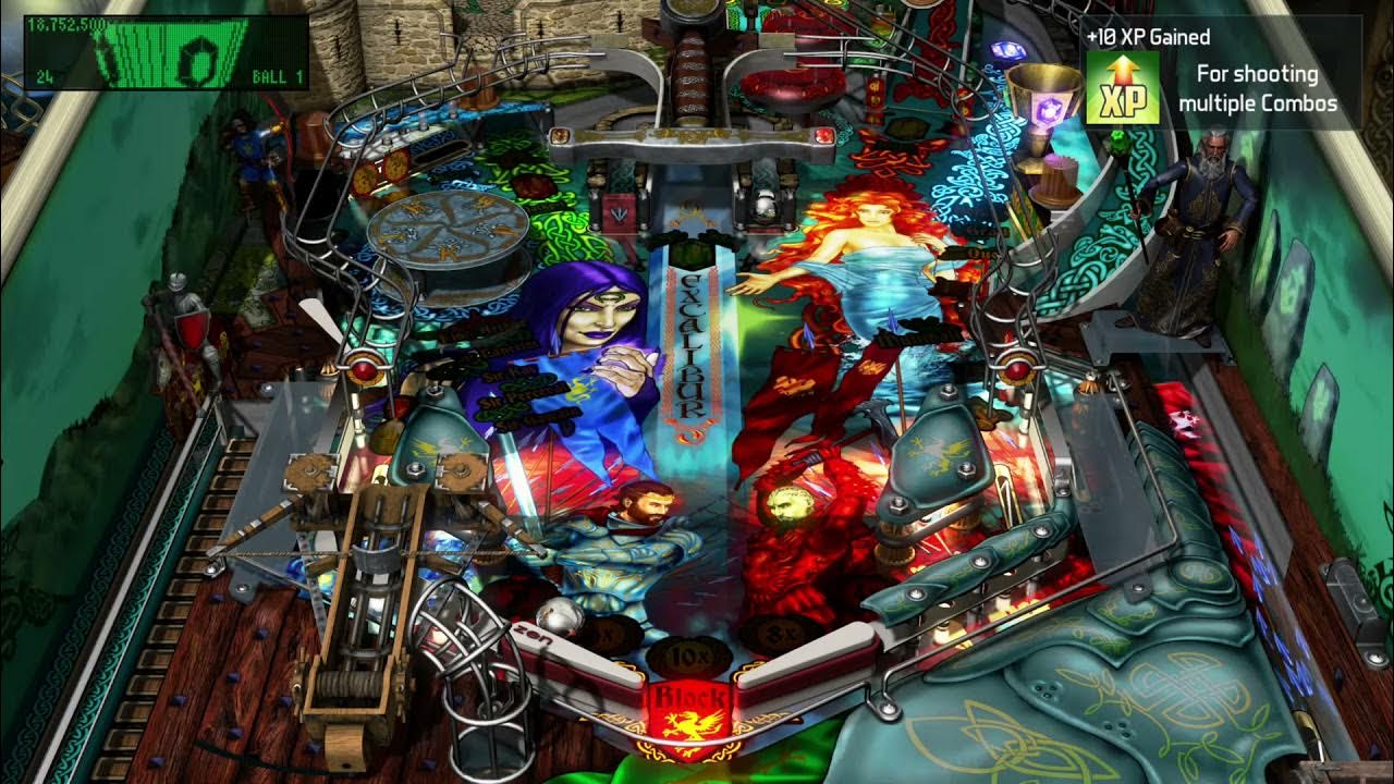 Flipper Skills Excalibur Table Pinball FX3 YouTube