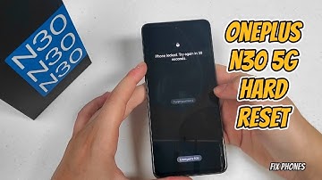 Forgot Pin, Pattern, and Password on OnePlus N30 5G Hard Reset