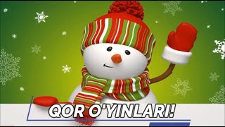 "Qor o'yinlar" | "Снежные игры" #karaoke #quvnoq