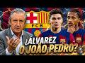 ¡BOMBAZO! BARCELONA TOMA DECISIÓN ENTRE JOÃO PEDRO O JULIÁN ÁLVAREZ