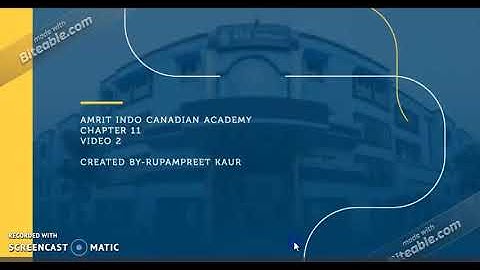 Computer class 7 chapter 11 video 2/2