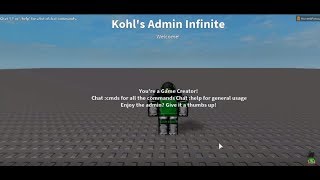 2018 How To Add Free Admin Commands To Your Roblox Game Full Tutorial Youtube - how to get admin on roblox no download