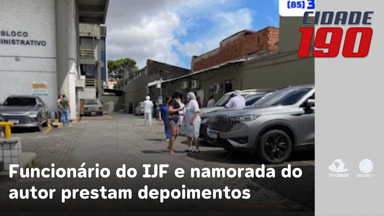 Funcionário ferido dentro do IJF e namorada do autor do ataque prestam depoimentos | Cidade 190