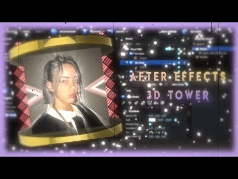 ae 3d tower tutorial ! (after effects)