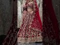 DREAMY RED BRIDAL LEHENGA 👰‍♀️✨ Royal Wedding Look 2026 💖 #shorts