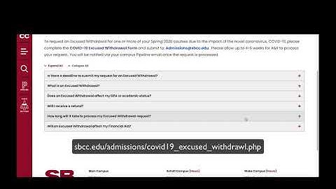 Excused Withdrawal [EW]