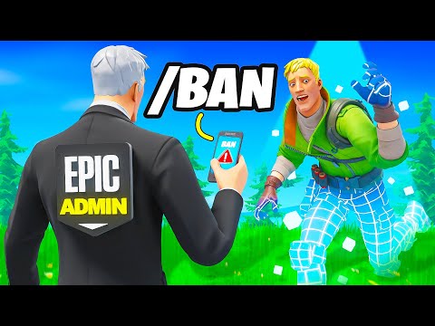 I Trolled Him As A Fortnite Employee!