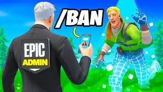 I Trolled Him As A Fortnite Employee!