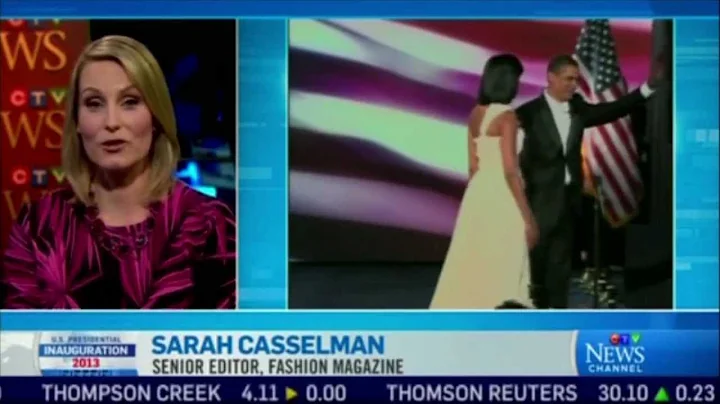 2013/01/21 Sarah Casselman on Inaugural Fashion - CTV News Channel