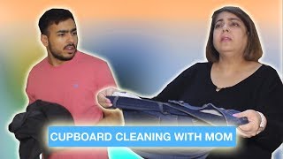 Cupboard cleaning with Mom ⎜Super Sindhi