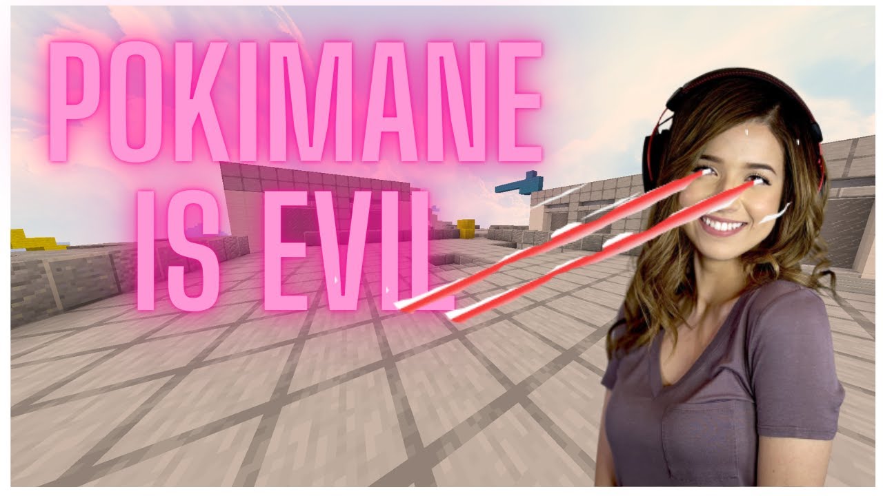 Huge Update Solo Bedwars Commentary Pokimane Is Evil Youtube