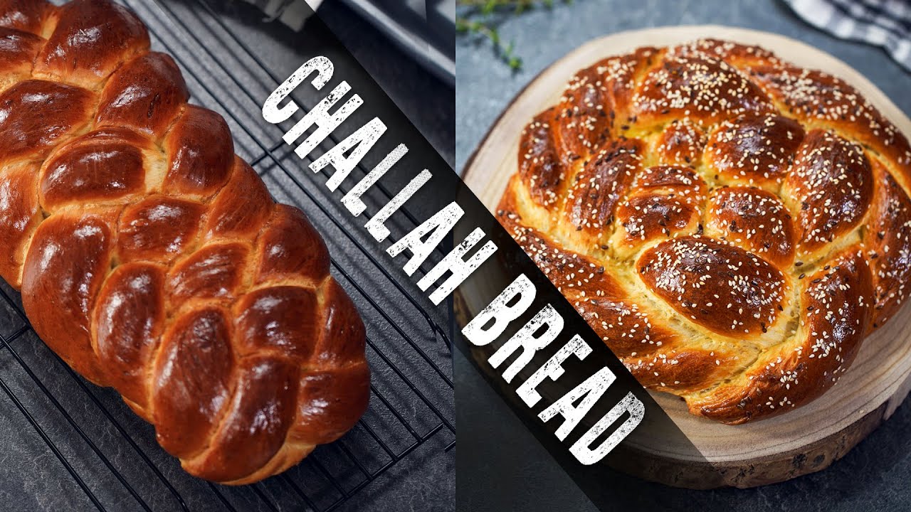 Challah Bread (Round Challah and 6 Strand Challah) | Home Cooking Adventure