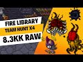TIBIA 690+ EK | Team Hunt x4 Secret Library (Fire Section) | 8.3kk XP Raw