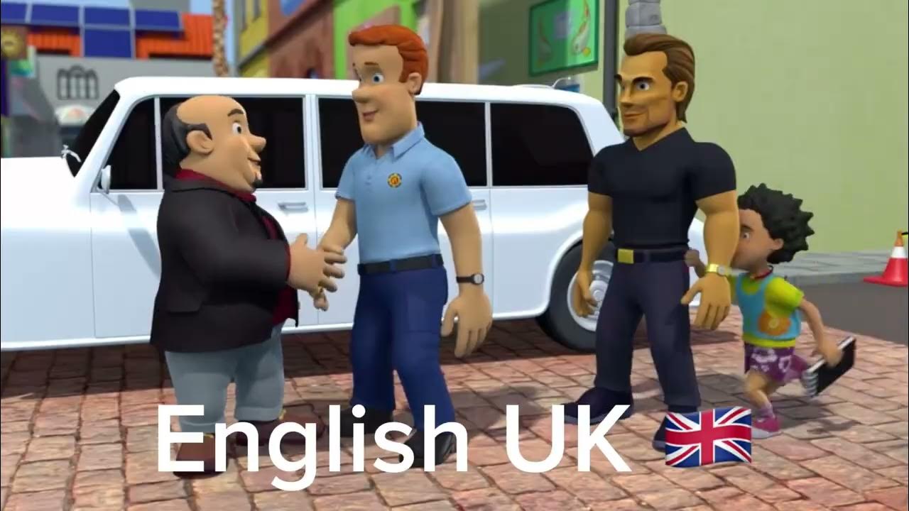 Fireman Sam Derek Price Screaming MAM! UK vs US Dub Set For Action - Derek Price Fireman Sam Help Is Here