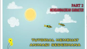 TUTORIAL MEMBUAT ANIMASI SEDERHANA DI ADOBE FLASH PROFESSIONAL CS 6 | #2