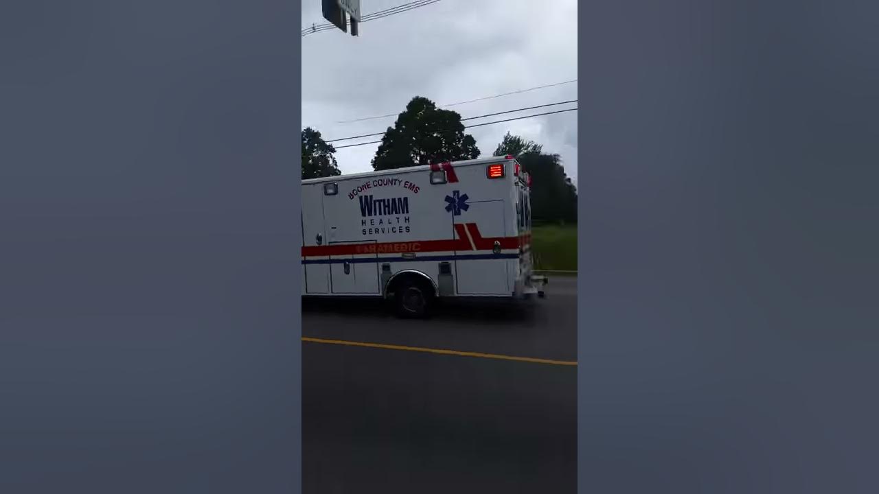 Boone County Indiana EMS Ambulance responding YouTube