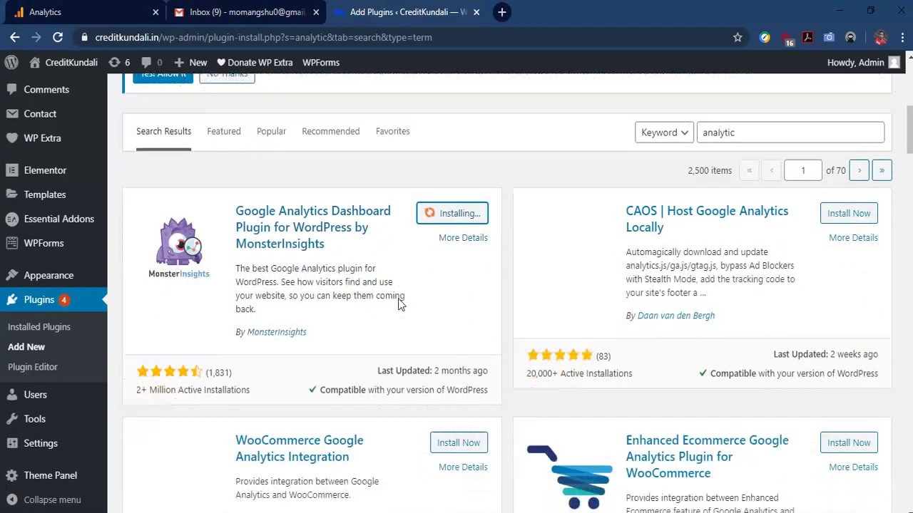 How to Add Google analytics on WordPress Web Site In Bengali Language - YouTube