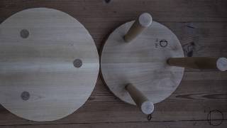 OD form - Making a textured wooden stool
