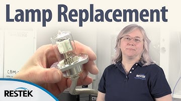Changing a Detector Lamp