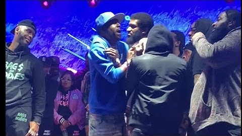 Eazy Shakes the building against Hitman Holla! This was crazzzzzy!