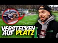 VERSTECKEN CHALLENGE AUF DEM FUßBALLPLATZ ! image