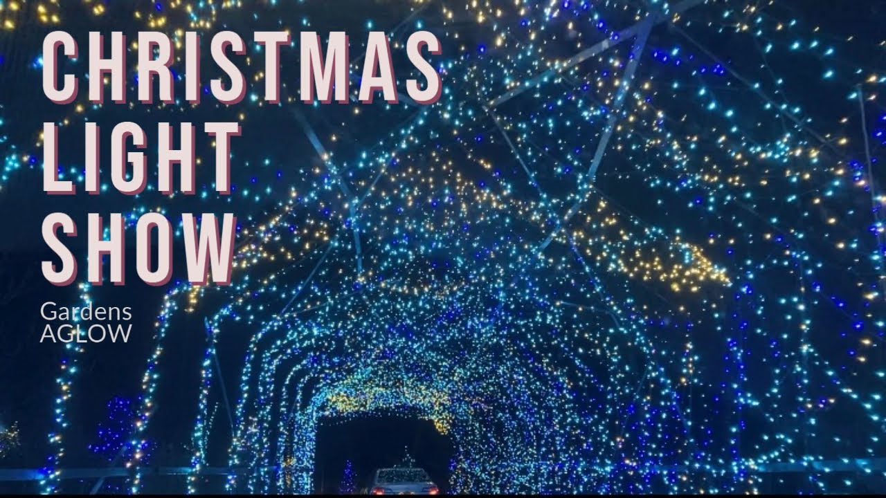 650,000 Lights! CHRISTMAS LIGHT SHOW! Boothbay Maine Botanical