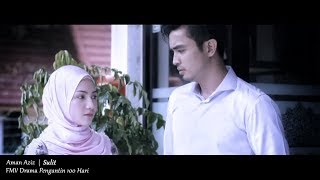 (OST PENGANTIN 100 HARI) Aman Aziz - Sulit (Lyric Video)