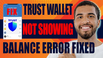 How to Fix Trust Wallet Not Showing Balance (Error Fixed, 2025)