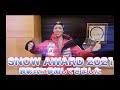 【表彰されてきました】SNOW AWARD2021 優秀選手賞受賞しました！！