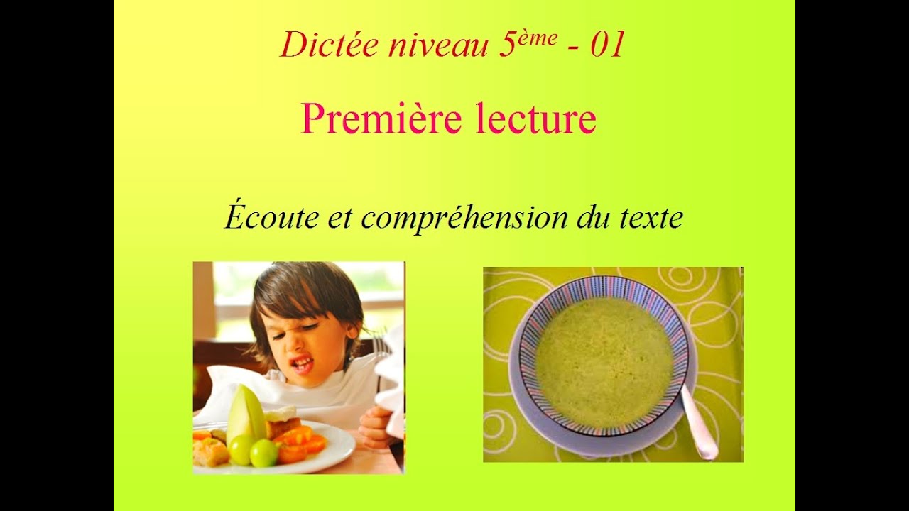 Dictée Français niveau 5ème - Les terminaisons en "é" verbales et