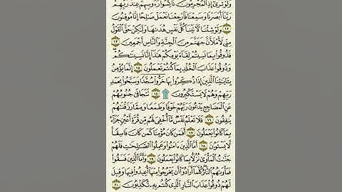 سورة السجدة من الآية ١٢ إلى الآية ٢٠بصوت القارئ ماهر المعيقلي