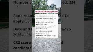 May 2026 Express Entry Draws Full Breakdown - CEC, French, and PNP #canadaimmigration #pnpdraw #pnp
