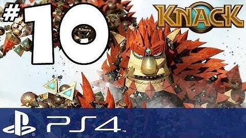 Knack Walkthrough - PART 10 - Catbat, Guardians & Gundahar (PS4 Gameplay w/ Commentary)
