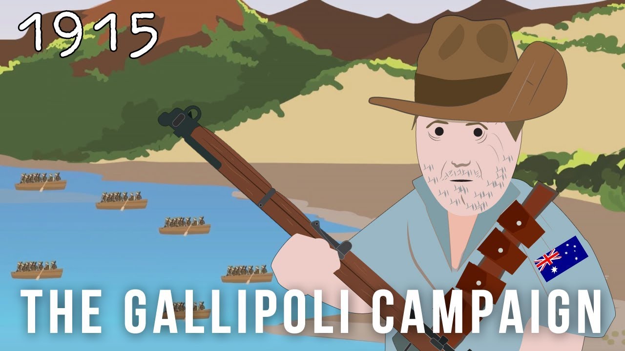 ⁣The Gallipoli Campaign (1915)