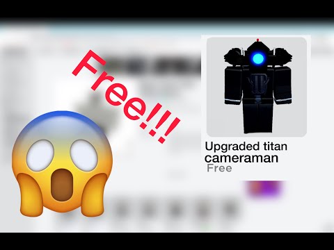 Free Skibidi Toilet Outfit In Roblox !!!