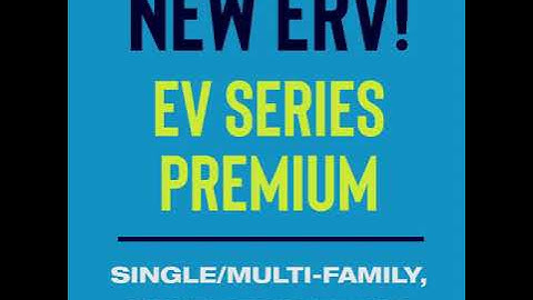 RenewAire EV Series Premium ERV Highlights