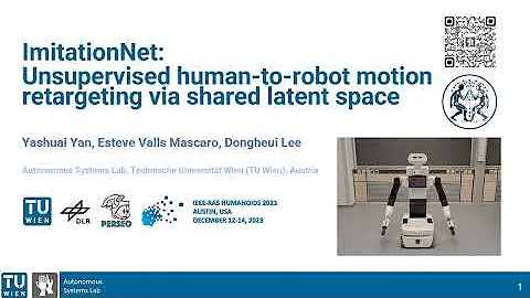 ImitationNet: Unsupervised human-to-robot motion retargeting via shared latent space