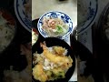 福井名物ソースかつ丼おろし蕎麦、天丼おろし蕎麦です。