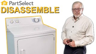 Dryer Troubleshooting: How to Disassemble a GE Dryer | PartSelect.com