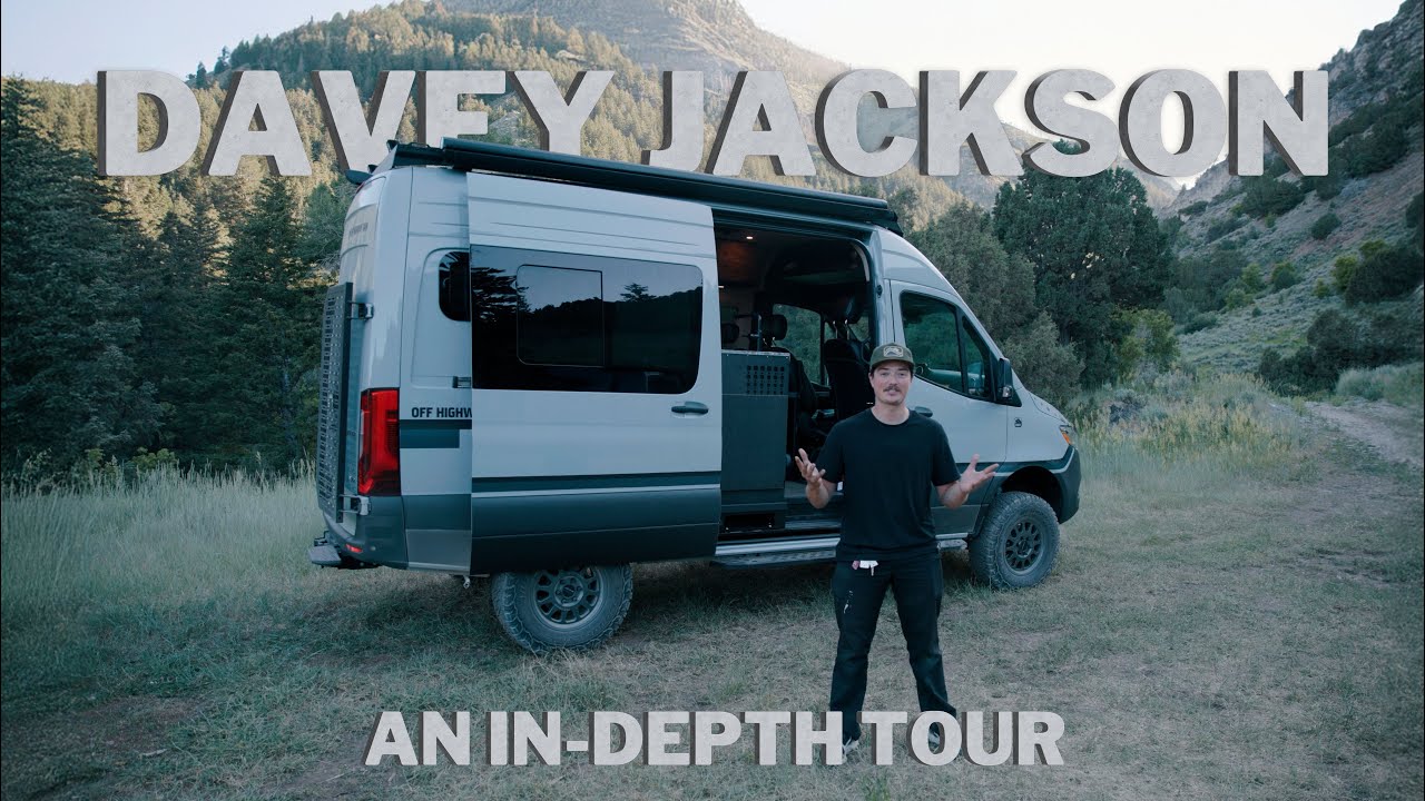 2025 Davey Jackson 144 Pro-X Off-Grid Camper Van In-Depth Tour