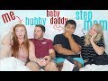 Q&A w/ my baby daddy, husband & my kid's STEP mom (things got weird)