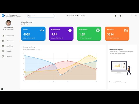 Full Screen Desktop Application Designing in Visual C#