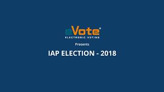 eVote - IAP Election 2018 Process screenshot 3
