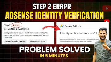 Identity Verification is Required in Order to Monetize Your YouTube Channel | Identity Verification