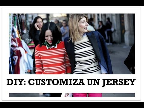 DIY Customizar un jersey